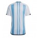 Tanie Strój piłkarski Argentyna Koszulka Podstawowej MŚ 2022 Krótkie Rękawy